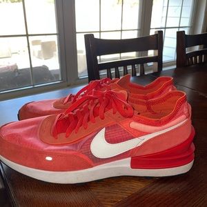 NIKE RED WAFFLE ONE SE